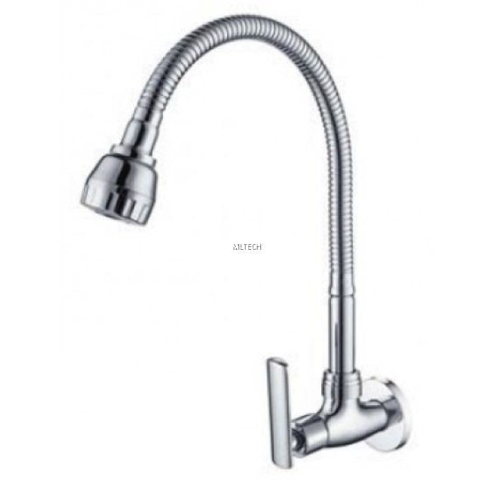 HDFC6601H Flexible Hose Kitchen Wall Sink Tap