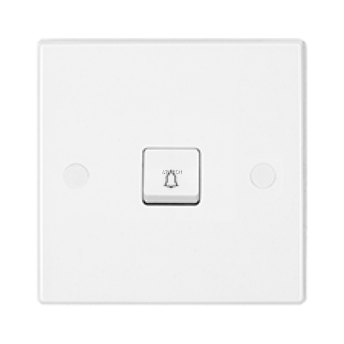 240/250V 10AX (Modular Type) FLush Switches 1 Gang Bell Switch