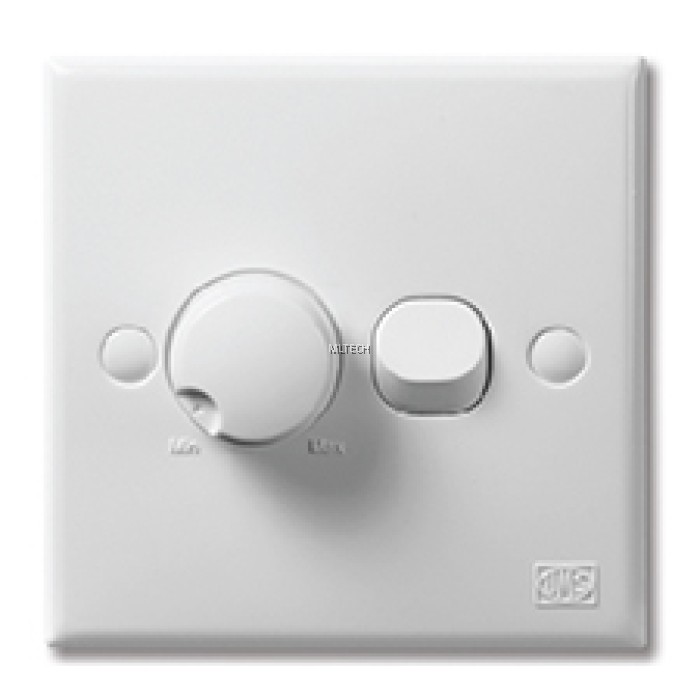 3 Series Dimmer Switches 240V 500W Light Dimmer c/w 1G Switch