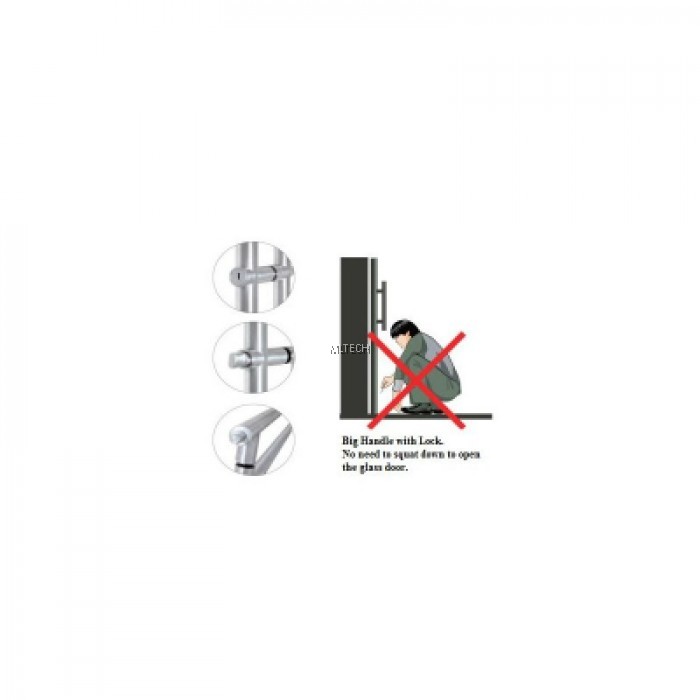 Pull Handle With Lock SGPH8200 Round