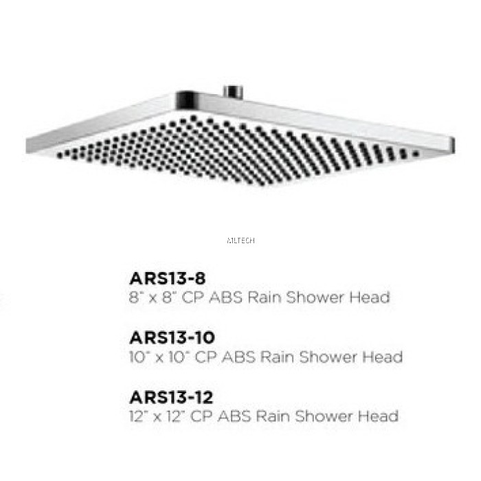 Novatec CP ABS Rain Shower Head (Square)