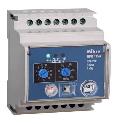 Mikro DIN Rail Reverse Power Relay - RPR415A
