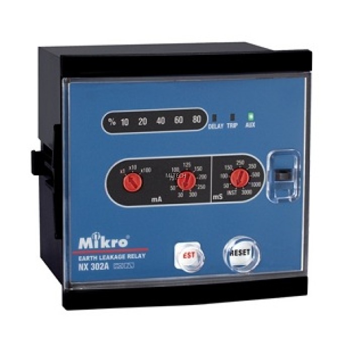 Mikro Earth Leakage Relay NX302A240A (MK302A)