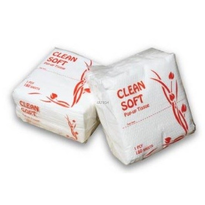 Facial Tissue Pop Up Tissue