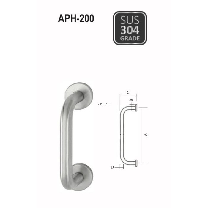 ARMOR Pull Handle APH200 (150mm / 229mm)