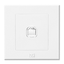 9 Series Satellite, Telephone,TV & LAN Data Socket - 1 Gang LAN Socket ...