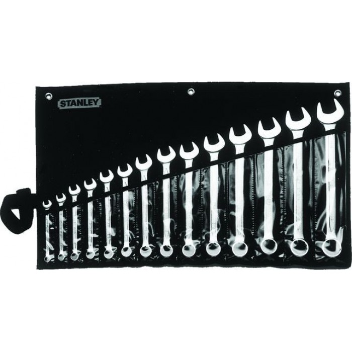 STANLEY 870361 Slimline 14 Piece Combination Wrench Set
