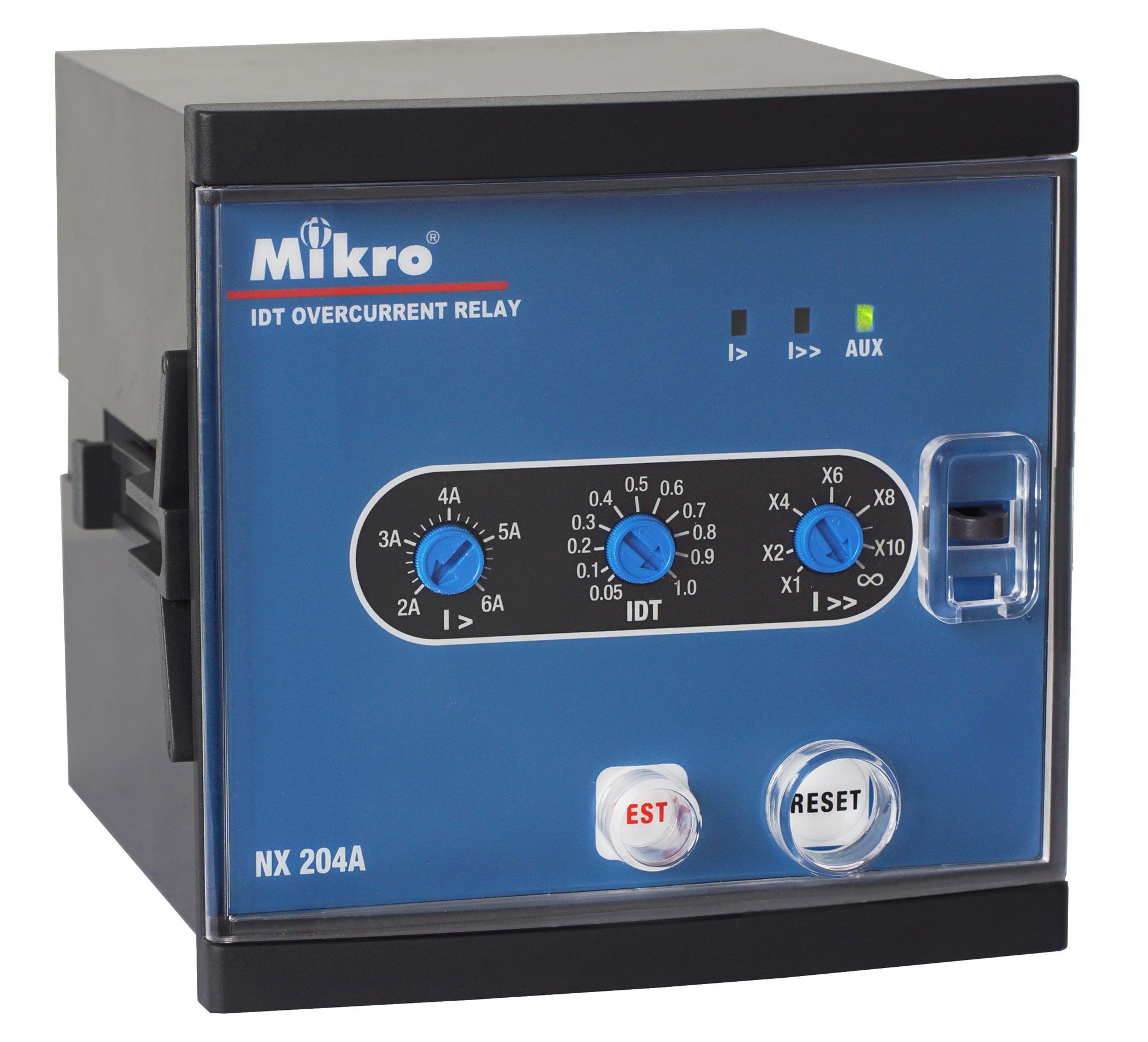 Mikro Overcurrent Relay NX204A240A (MK204A)