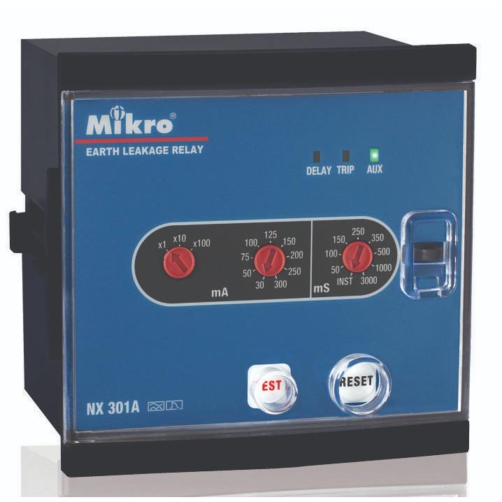 Mikro Earth Leakage Relay NX301A240A (MK301A)