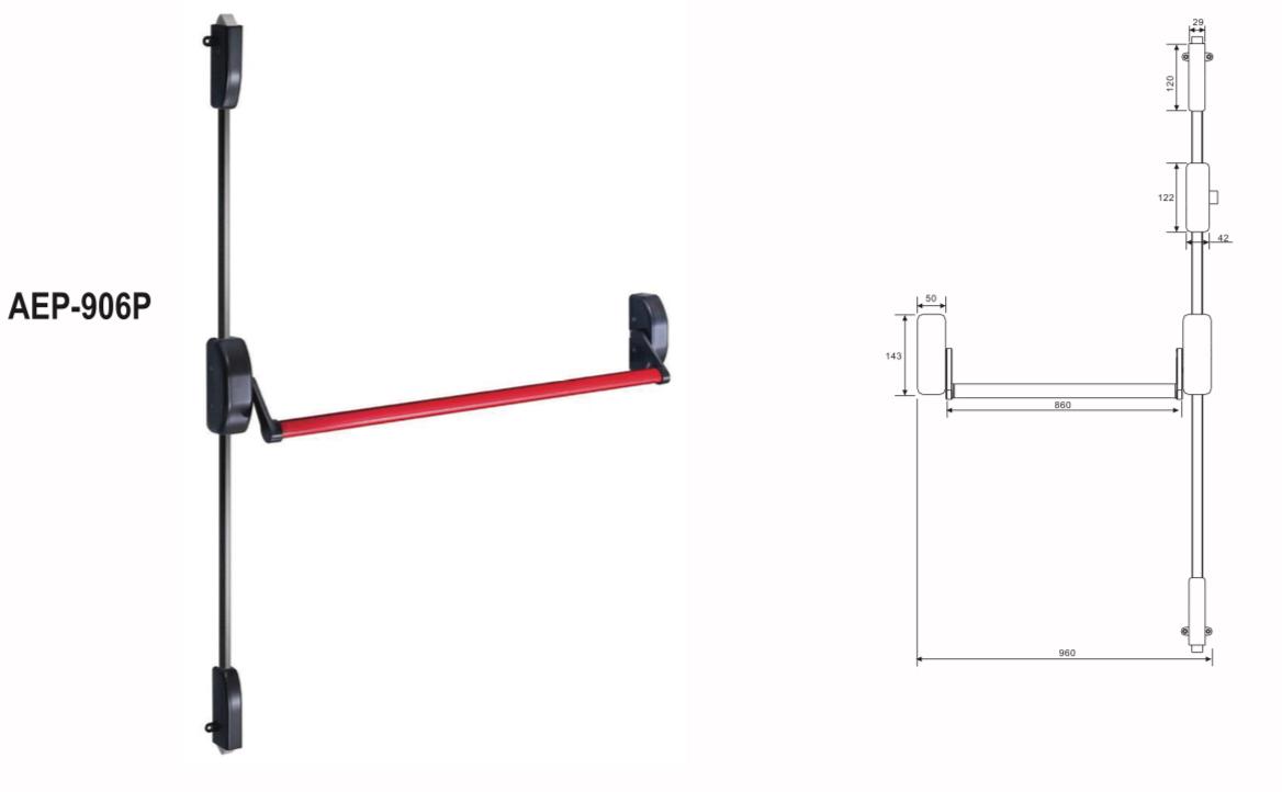 ARMOR Panic Bar AEP906P