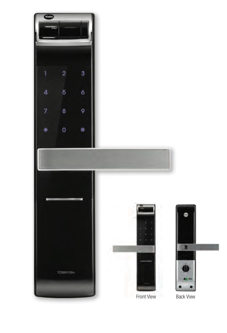 Yale YDM4109+ Intelligent Biometric Fingerprint Digital Door Lock