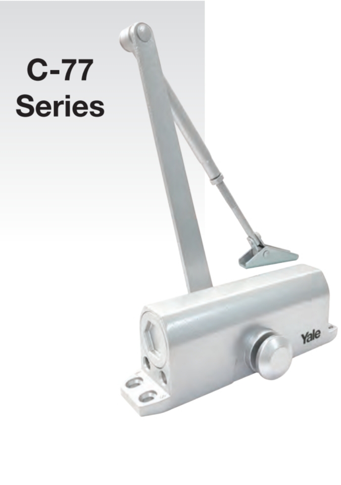 YALE C77EN4 Adjustable Door Closer Fire Rated Door