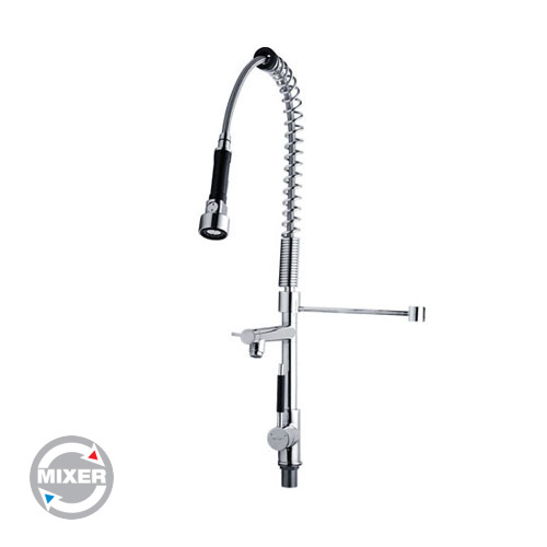 AMMX10229 Single Lever Two Function Flexible Hose Kitchen Pillar Sink